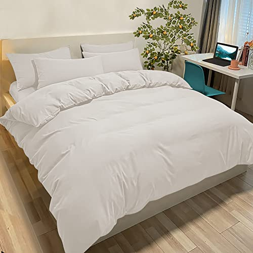 Poligino Funda Nórdica 240x220cm para Cama 150 | 100% Microfibra Hipoalergénica Suave y Transpirable | Certificado Oeko-Tex | con 2 Fundas de Almohada 50x80cm - Beige