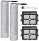 Heykewi Bürstenrolle Filter Ersatzteile für Tineco FLOOR ONE SWITCH S6 / FLOOR ONE stretch S6 / FLOOR ONE stretch S6 Lite/FLOOR ONE S7 Stretch Ultra/FLOOR ONE S9 Artist Nass Trockensauger Zubehör