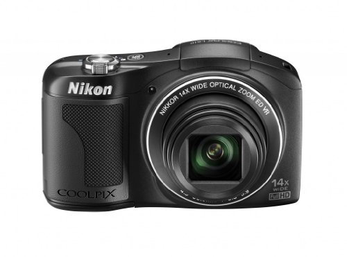 Nikon Coolpix L610 Kompaktkamera (16 Megapixel, 14-fach opt. Zoom, 7,6 cm (3 Zoll) Display) schwarz