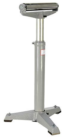 Vestil Stand-G-H-HP Horizontal Roller Stand with 33 to 43 Range, 19.25 Length, 19.25 Width, 33 Height, 1760 lb., Gray
