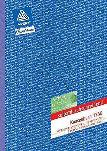 Kassenbuch A4 Sd 2X40Bl