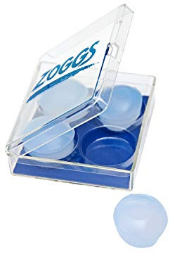 Zoggs Erwachsene Ohrstöpsel Silicone, Blau, Standard