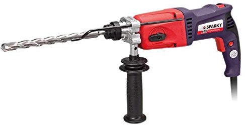 MACWE Sparky BPR260EL 110V 3-Mode SDS Rotary Hammer Drill with Lock Speed Button