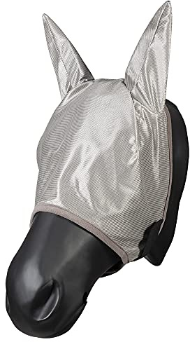 Pfiff 102144 Shetty Masque Anti-Mouches avec Oreilles Gris