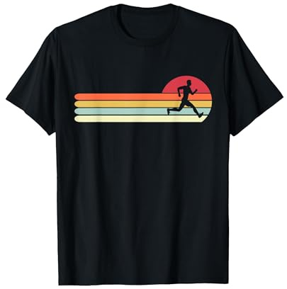 Regalo di Corsa retrò Vintage per papà, Corsa Divertente Maglietta, Uomo, Nero, M