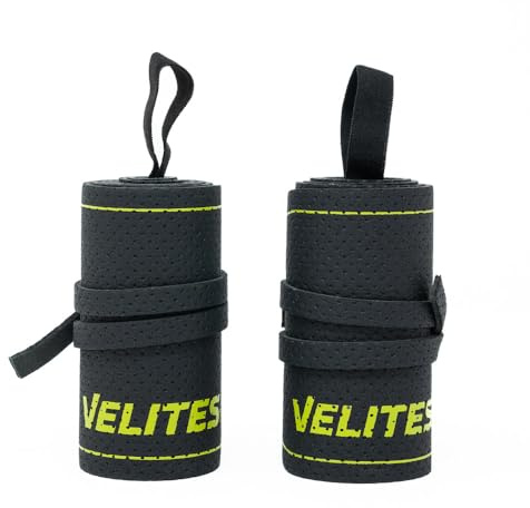 Velites Technische Handgelenkbandagen für Gewichtheben und Cross-Training, maximaler Halt und Schutz, bionisches Material mit patentierter Doppelschicht, Unisex und vegan