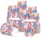RUSPEPA 50 Pcs Butterfly Paper Cups - 9 oz Disposable Cups, Coffee Cups, Hot/Cold Beverage Drinking Cups for Water Juice, Perfect for Home, Office and Party Supplies