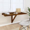 LAJUQNQ Wandklapptisch Eiche geräuchert 100x60x56 cm Holzwerkstoff,Möbel,Tische,Klapptische-342650 Substitutability
