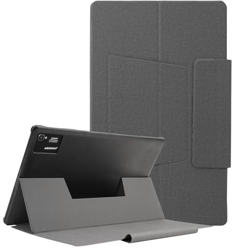 Verbesserte Tablet-Hülle für MESWAO 15,6 Zoll großes Tablet, Schutzhülle nur für 15,6 Zoll Tablet, Grau