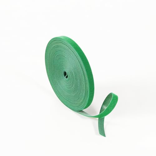 ZENIMORPHIC Plant Tape – Reusable Hook and Loop Plant Ties for Climbing Plants, Adjustable Garden Tape for Tomatoes, Vines & Indoor Plants | Nylon, 0.47 in Wide | 1 Roll, 49ft