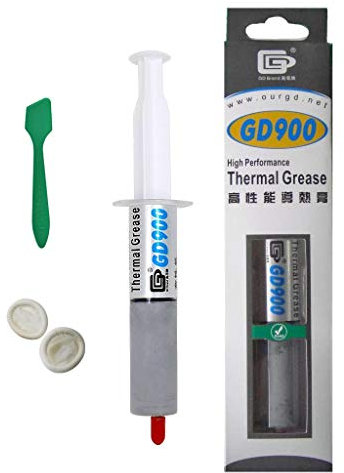 LTronics GD900 CPU ad alte prestazioni, GPU Thermal Cooling Paste Grase Compound, Kit siringa da 30 g