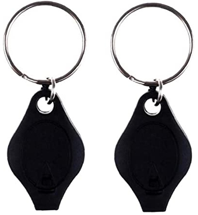Mini Led Torcia Elettrica 2pcs Keychain Micro Squeeze Light Ultra Bright Key Torcia Con Gancio Per Campeggio All'aperto
