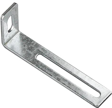 Lot de 10 fixations murales anti-basculement pour armoire 78 x 32 x 15 x 2 mm