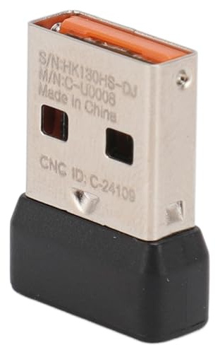Receptor USB para Ratón y Teclado, Receptor de Repuesto para Logitech MX M590 M720 M570 y MK K230 K270 K375S K400 Plus K780 K580, con Alfombrilla de Ratón