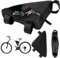 ZLXFT Dreieckstasche, Fahrradtasche für MTB, Rennräder, Wasserabweisend, Triangle Bag, Rahmentasche