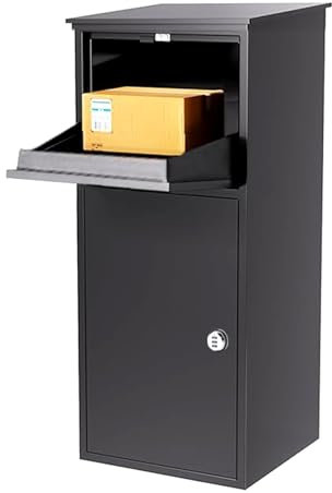 Buzon Paquetes Exterior Buzon for Paquetes Caja de Entrega Express for Exteriores Caja de Paqueteria de pie Buzón de Correos Apto for Casa Apartamento Escuela Oficina(96cm/38in)