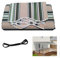 WDQUSLQQ Einziehbarer Ersatzstoff Der Patio -markise (nur Stoff) mit Volant Sunscade Baldachin Tuch Wasserdichtes Polyester Sun Shade Shelter Canvas(Size:2.5x2m,Color:Stripe)