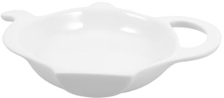 Garneck Platillo Cerámico para Bolsitas De Té Diseño De Tetera Organizador De Accesorios