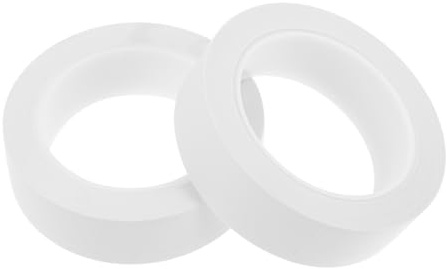 BESPORTBLE 2 Rolls Outdoor Adhesive Warning Tape Each for Sports Field Marking Workshop Floor Safety Subway Boundary Lines Tear-resistant Floor Tape for Social Distancing and Athletic Use