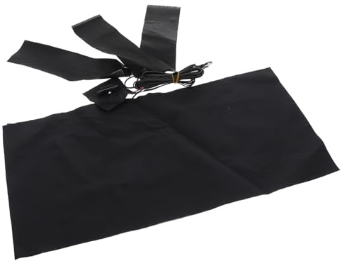 Alipis Piastra Riscaldante Elettrica in Materiale Carbonioso Nero Riscaldamento Rapido e Comfort Elevato per Guanti e Abbigliamento Invernale