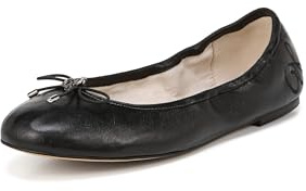 Sam Edelman Shoes for Women - Felicia Ballet Flat Slip on Medium Fit Black UK 7