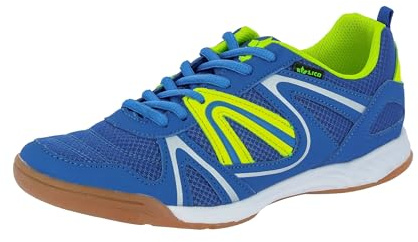 Lico Homme Fit Indoor Chaussures, Bleu Blau Lemon Blau Lemon, 39 EU