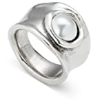 UNO de 50 - Anillo Colección My Luck para Mujer, Plata 925, Color Blanco, Talla 12, Fabricado en España