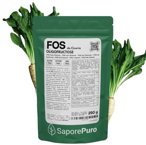 SaporePuro FOS Frutto-Oligosaccaridi in polvere 250 gr