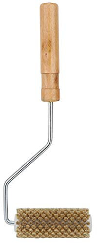 Rouleau en Fibre de Verre en Aluminium, Rouleau Enduit de Fibre de Verre, Poils d'angle, Industrie en Alliage, Rouleaux à Peinture, sans Chute de Cheveux, Outil de Pâte à Main