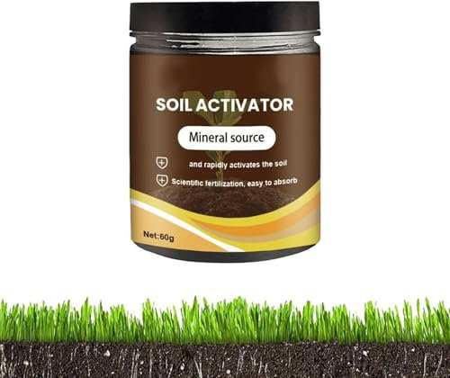 Activateur de sol, trésor activé par le sol, activateur de sol organique et engrais végétal pour parterres de jardin surélevés, revitalisant de sol multifonctionnel, engrais pour plantes d'intérieur