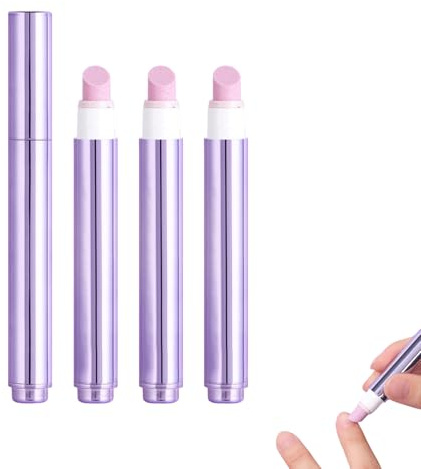 Horuili® Lápiz 3-en-1 para Cuidado de Uñas con Punta de Cerámica, Palito de Cutículas, Hidratante y Brillante, Repara Uñas Secas y Dañadas, Lápiz de Esmalte Protector para Manicura