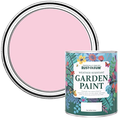 Rust-Oleum Pink Mould Resistant Garden Paint in Matt Finish - My Husband Said No 750ml