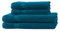 Müskaan® 4er Handtuch Set Petrol, 100% Baumwolle, 500g/m² – 2X Duschtuch 70x140cm & 2X Handtuch 50x100cm – Öko-Tex, Frottee Handtücher Set Baumwolle, Handtuchset Blau, 60°C waschbar, Frotteetücher