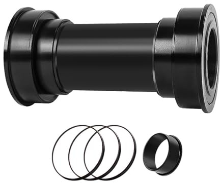 Hanlintk Boîtier de pédalier de vélo BB92 - Boîtier de pédalier à arbre creux intégré de 24 mm - Pour Dub BB86/92 VTT - Accessoires de vélo