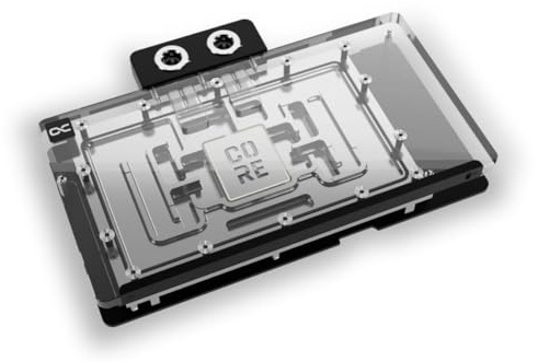 Alphacool Core Geforce RTX 5090 Gaming and Windforce GPU Water Block with Backplate