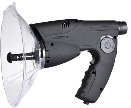 Microphone Directionnel du Parabolique - Dispositif Audition Longue Distance Monoculaire X8 | Outil D'observation Et D'écoute De La Nature pour Et Adultes, Amplificateur Son pour La Faune