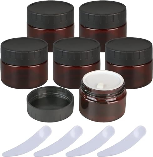 Kosmetikburkar, Paket med 6(60ml)