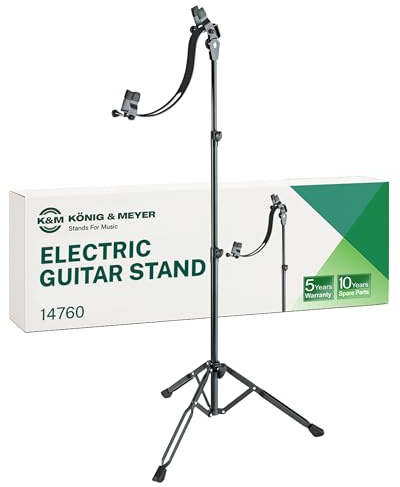 K&M 14760 Performer Guitar Stand for Electric Guitars