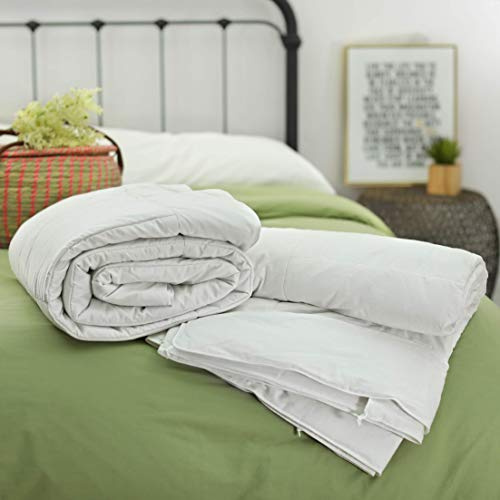 Silk Bedding Direct. Premium Kombinationstäcke Med Fyllning Av 100% Mullbärssilke. Sommarvikt och Vår/Höstvikt. Dubbel, 200cm x 200cm. Certifiering Oeko-TEX®.
