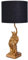 Tischleuchte Löwenfigur Schwarz Gold Nachttischlampe Löwe 50 cm Lampe Skulptur cw216 Palazzo Exklusiv