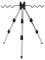 Perfect Flower Dreibein-Stativ Für Angelruten,3 Abschnitt Angelrutenhalter Angelrute,Angelrutenhalter Dreibein Tripod,Rutenhalter Dreibein Teleskopbeinen Aluminium Unterstützung Angelzubehör