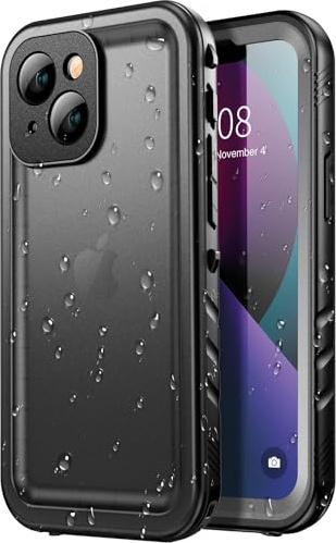 SPORTLINK for iPhone 13 Mini Waterproof Case, Black