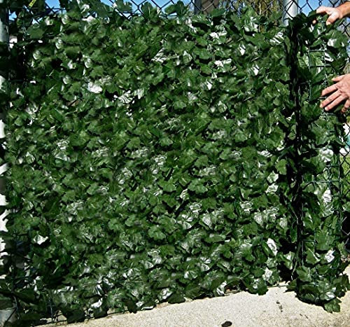 Best Artificial English Ivy Leaf Screening 3m x 1m Privacy Hedging Wall Landscaping Garden Fence **UV Fade Protected** (2)