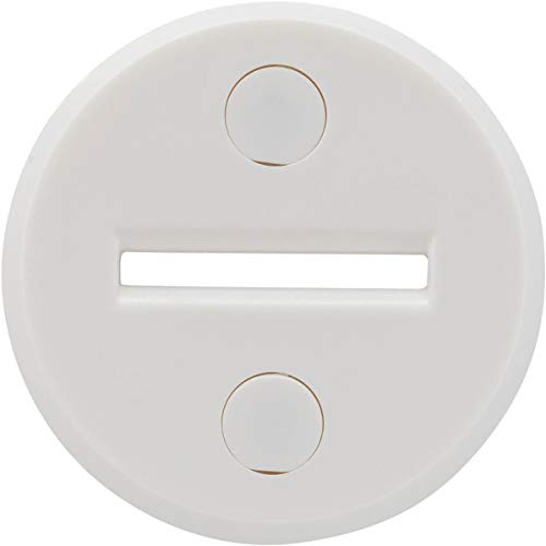 Schellenberg 51103 Guía de correa para persianas Standard Mini/Maxi, 25 mm, redonda, blanca
