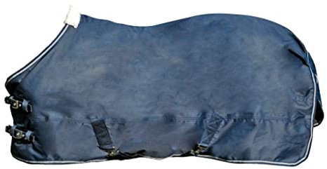 HKM 52666900.0018 Fohlendecke Professional mit Polarfleecefutter, dunkelblau