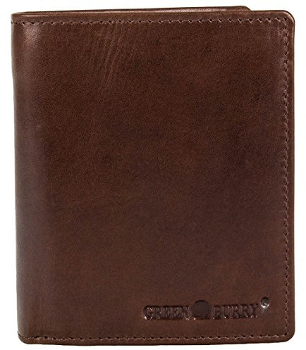 Greenburry Burnt Cow Herren Portemonnaie Cognac Leder