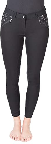 PFIFF 102825 Ridbyxor Tiara, Silkon-Grip-heltrimning dam ridbyxor, dam 32–48