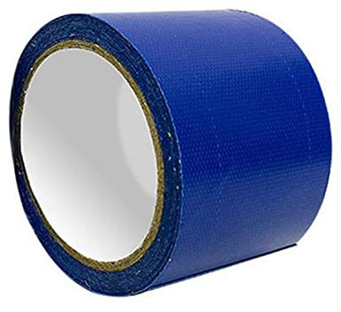 AYYDS Planen Reparaturband, 8CM x 5M LKW Planen Reparatur Klebeband Selbstklebend, Reparatur Wasserdichtes Band Flicken für LKW abdeckplane, Regenfestes Tuch, Markise, Zelt (Blau)