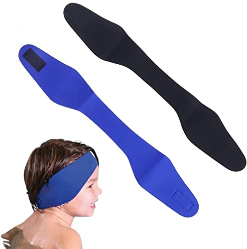 XPEX 2 Piece Baby Ear Corrector Ear Plugs Swimming Multifunctional Swimming Headband, Ear Plugs, Waterproof Headband with Ear Protection