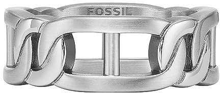 Fossil Herrenring Heritage D-Link Edelstahl, JF04409040